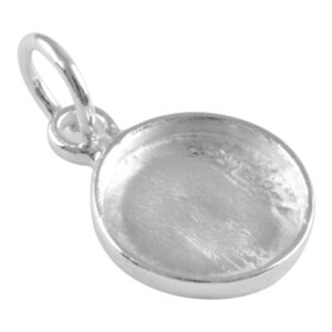925 Sterling Silver Round 3mm-30mm Pendant