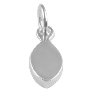 925 Sterling Silver Marquise Pendant