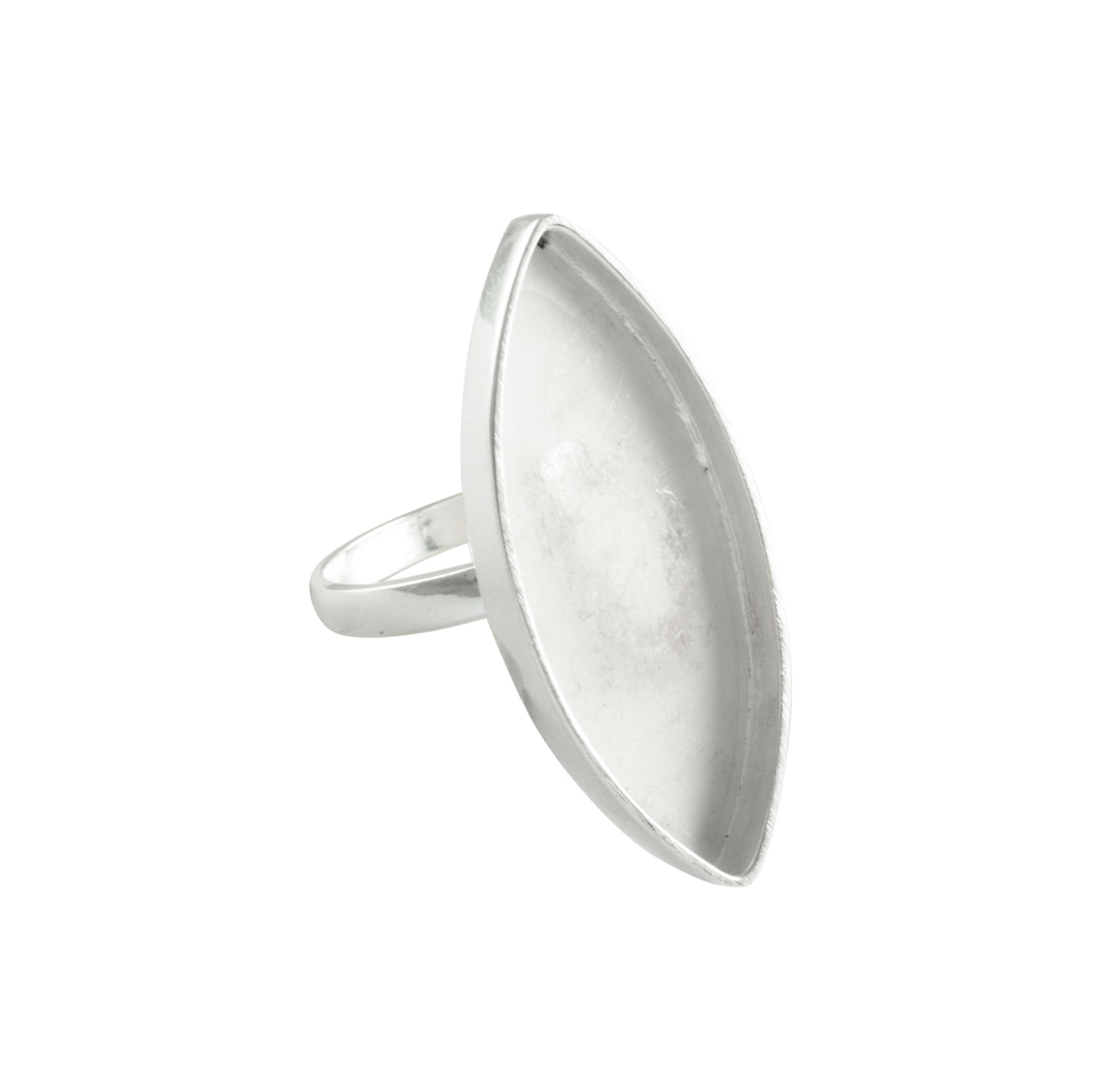 925 Sterling Silver Marquise Ring