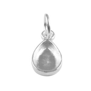 925 Sterling Silver Pear Pendant