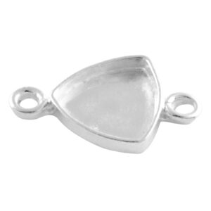 925 Sterling Silver Trillion Connecter